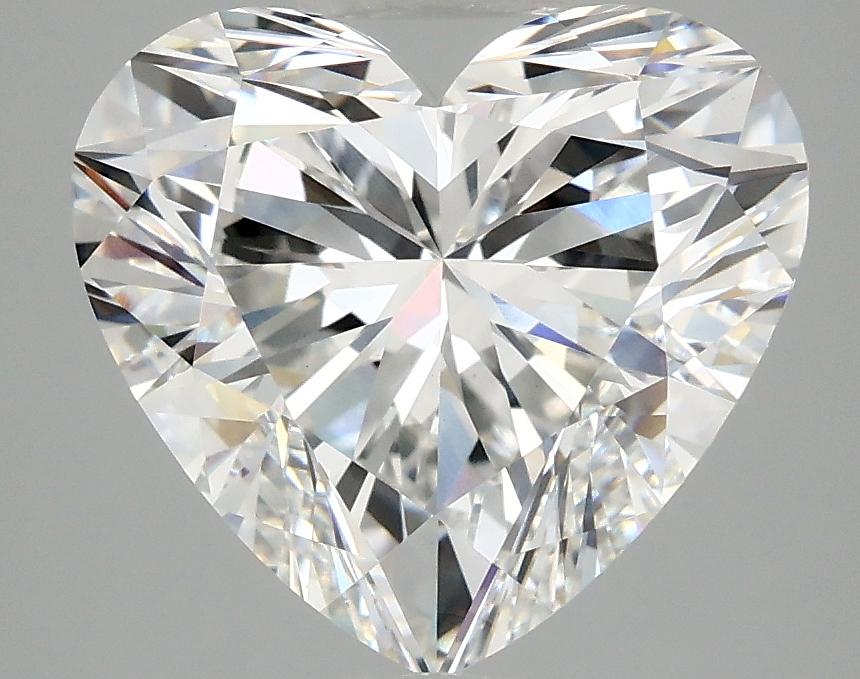 4.1 Carat Heart Shaped Excellent Cut VVS2 IGI Certified Lab Grown Diamond