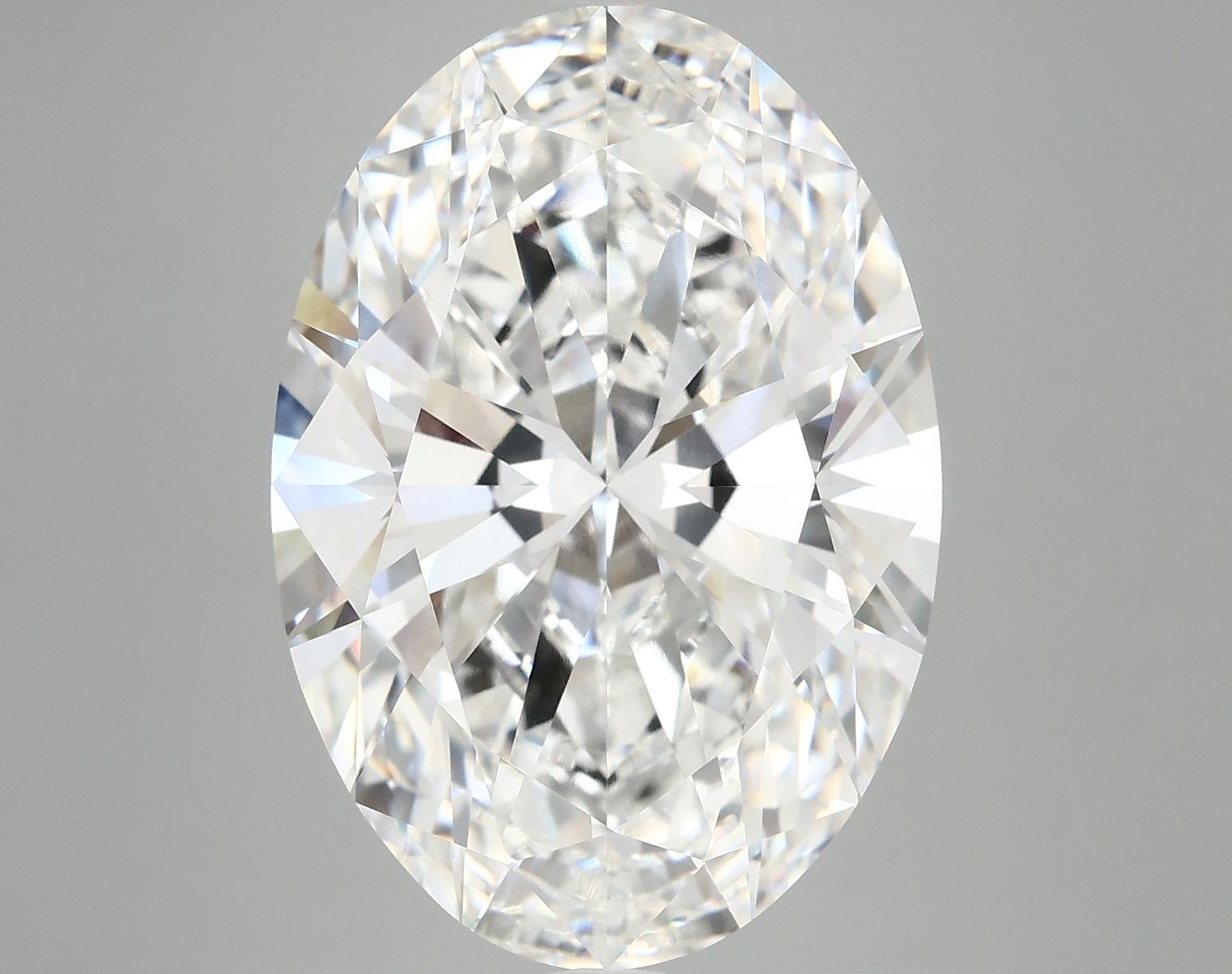 10.25 Carat Oval Shaped Ideal Cut VVS2 IGI Certified Lab Grown Diamond