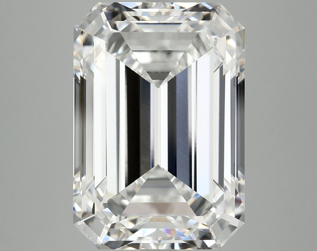 10.44 Carat Emerald Shaped Ideal Cut VVS2 IGI Certified Lab Grown Diamond