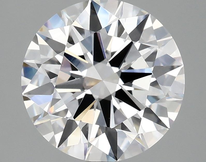 3.06 Carat Round Shaped Ideal Cut VVS2 IGI Certified Lab Grown Diamond
