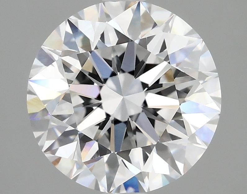 3.02 Carat Round Shaped Excellent Cut VVS2 IGI Certified Lab Grown Diamond