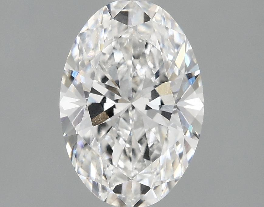1.45 Carat Oval Shaped Ideal Cut VVS2 IGI Certified Lab Grown Diamond