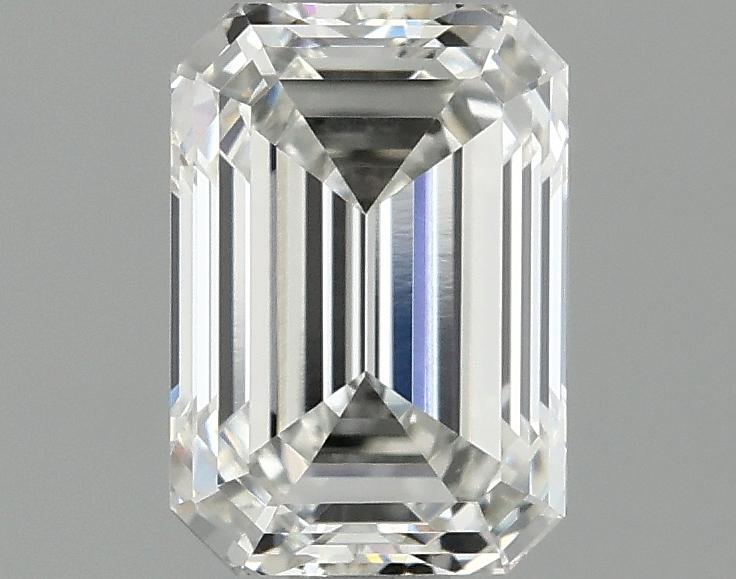 0.99 Carat Emerald Shaped Ideal Cut VVS2 IGI Certified Lab Grown Diamond