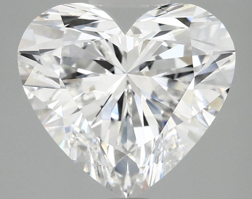 3.09 Carat Heart Shaped Excellent Cut VVS2 IGI Certified Lab Grown Diamond