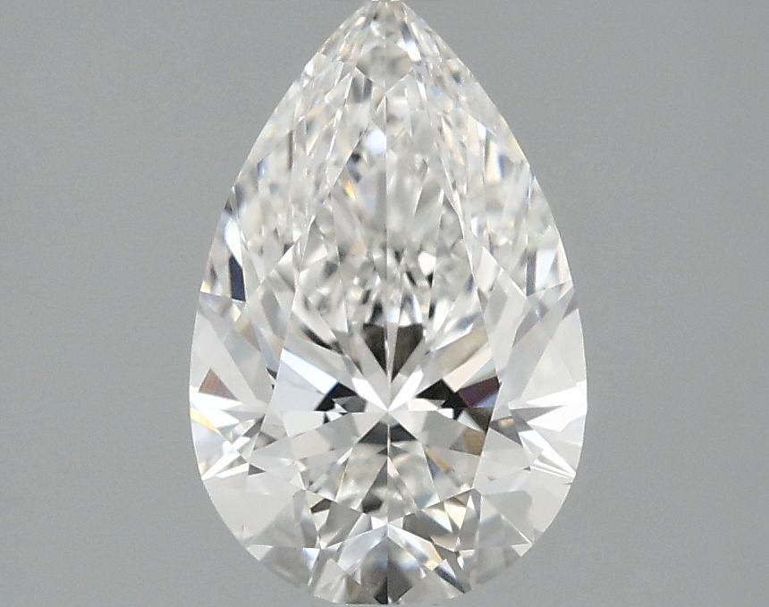 1.58 Carat Pear Shaped Ideal Cut VVS2 IGI Certified Lab Grown Diamond