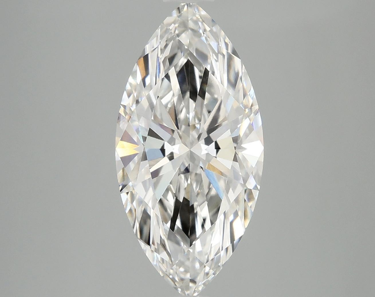 3.07 Carat Marquise Shaped Ideal Cut VS1 IGI Certified Lab Grown Diamond