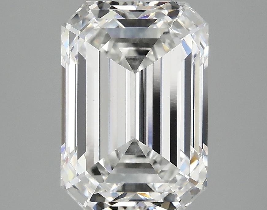 3.08 Carat Emerald Shaped Ideal Cut VS1 IGI Certified Lab Grown Diamond