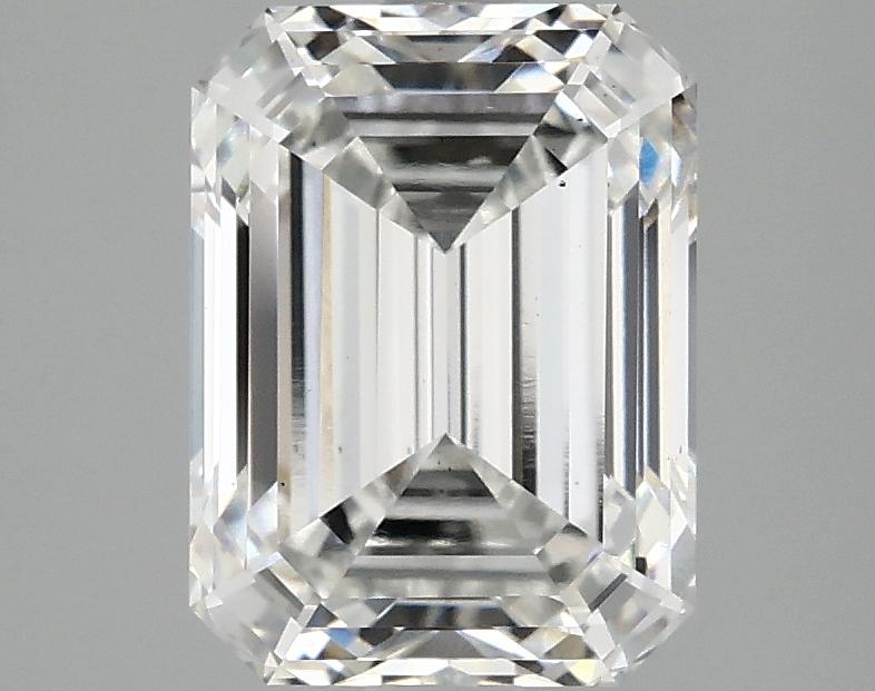 2.83 Carat Emerald Shaped Excellent Cut VS2 IGI Certified Lab Grown Diamond
