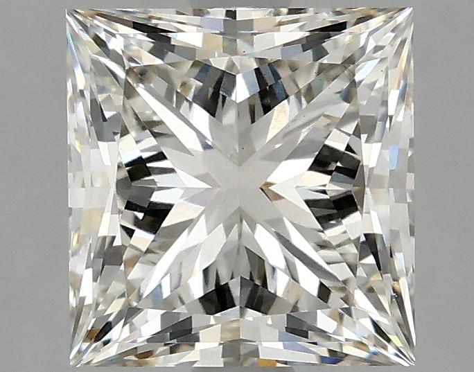 2.55 Carat Princess Shaped Ideal Cut VS1 IGI Certified Lab Grown Diamond