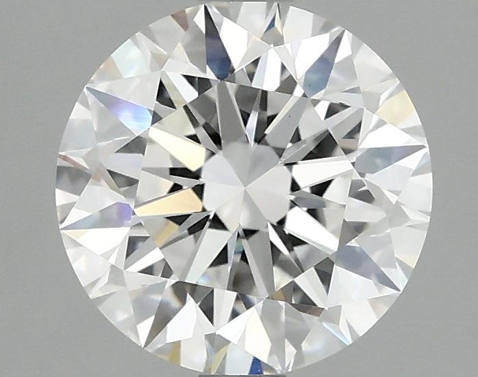 2.05 Carat Round Shaped Excellent Cut VVS2 IGI Certified Lab Grown Diamond