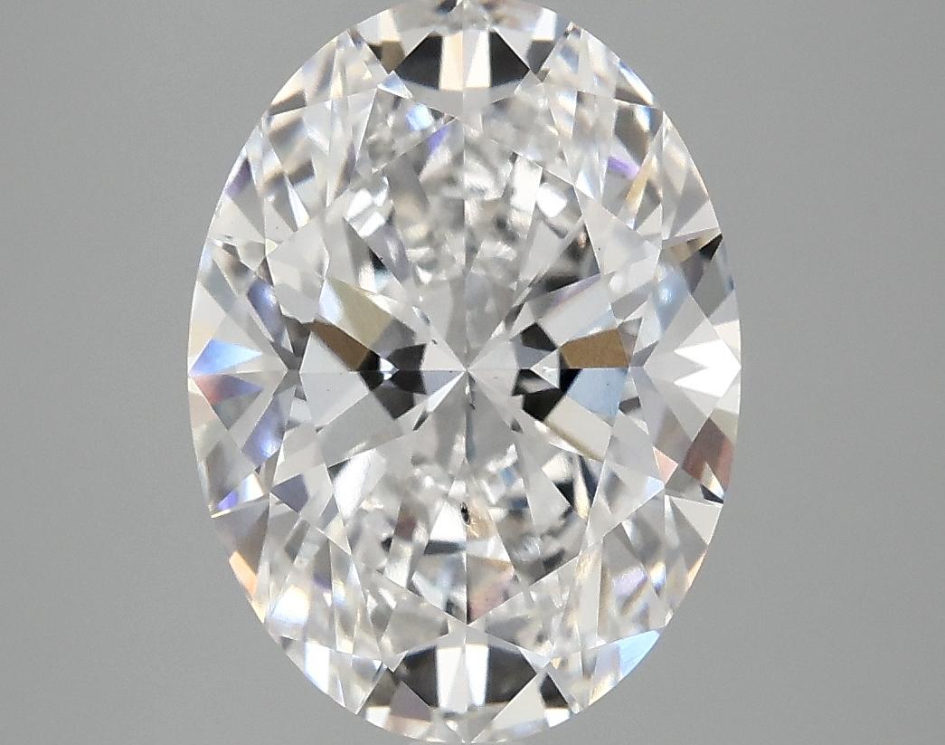 4.09 Carat Oval Shaped Excellent Cut SI1 IGI Certified Lab Grown Diamond