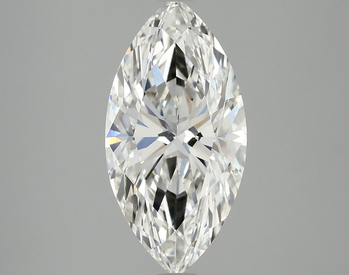 2.97 Carat Marquise Shaped Ideal Cut VVS2 IGI Certified Lab Grown Diamond