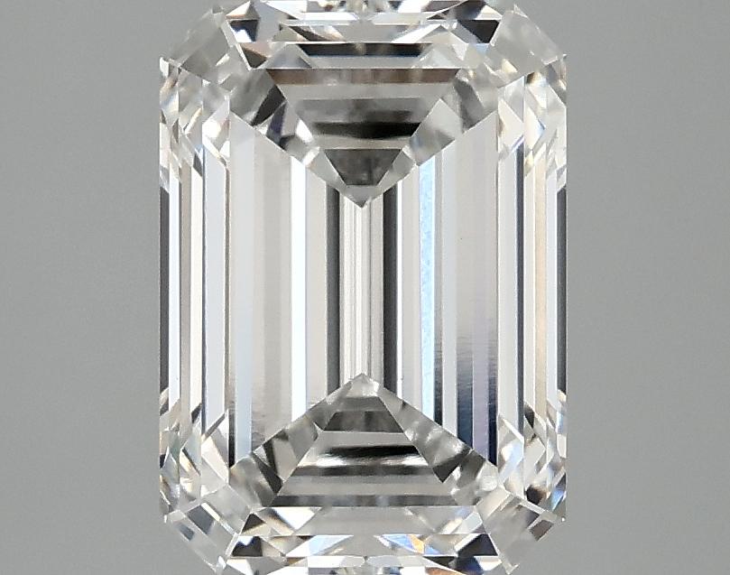 2.84 Carat Emerald Shaped Ideal Cut VS1 IGI Certified Lab Grown Diamond