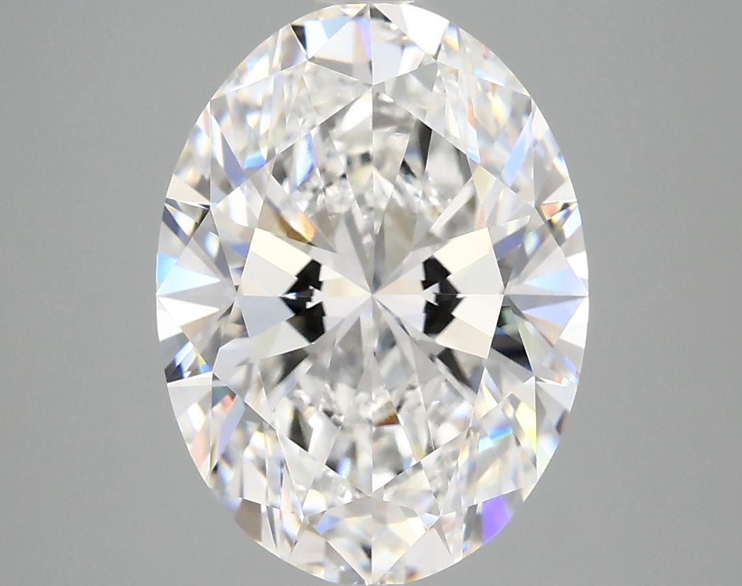 4.08 Carat Oval Shaped Excellent Cut VVS2 IGI Certified Lab Grown Diamond