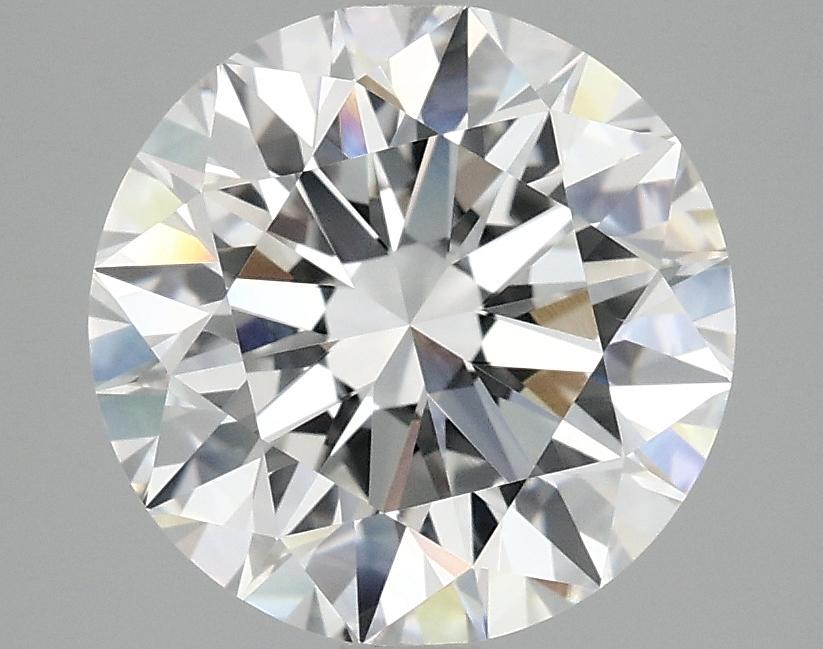 3.09 Carat Round Shaped Ideal Cut VVS2 IGI Certified Lab Grown Diamond