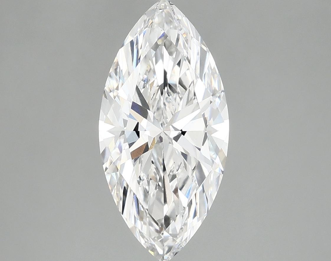 2.02 Carat Marquise Shaped Ideal Cut VVS2 IGI Certified Lab Grown Diamond