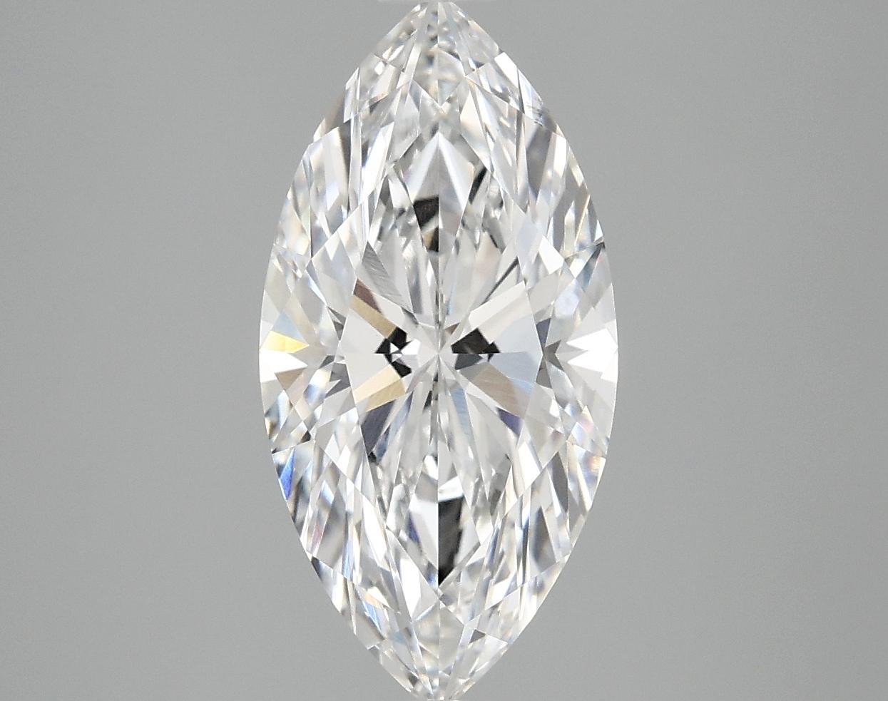3.03 Carat Marquise Shaped Ideal Cut VS2 IGI Certified Lab Grown Diamond