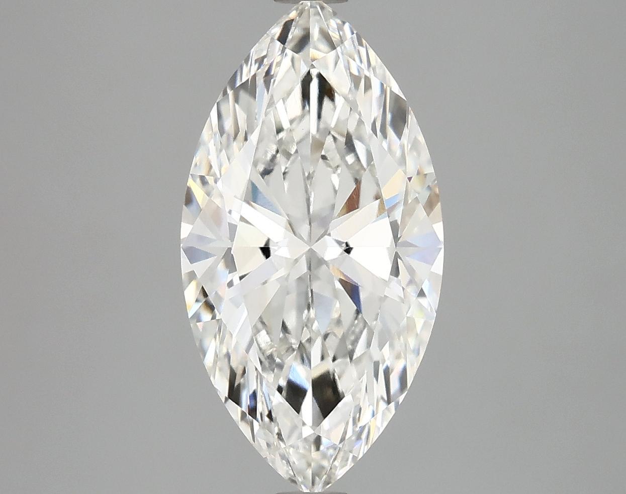 3.0 Carat Marquise Shaped Ideal Cut VVS1 IGI Certified Lab Grown Diamond