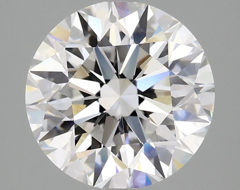 3.04 Carat Round Shaped Excellent Cut VVS2 IGI Certified Lab Grown Diamond