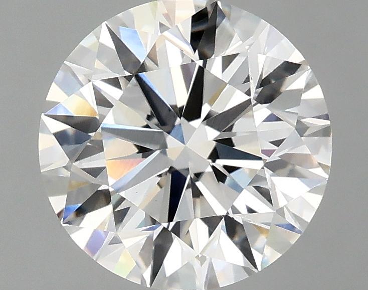 2.54 Carat Round Shaped Ideal Cut VVS2 IGI Certified Lab Grown Diamond