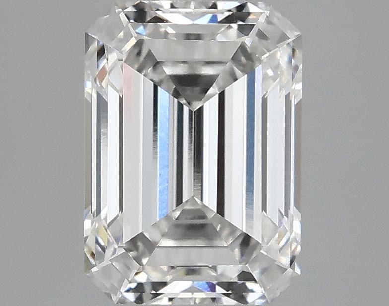 2.58 Carat Emerald Shaped Excellent Cut VVS2 IGI Certified Lab Grown Diamond