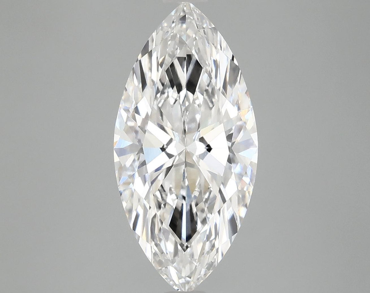 3.09 Carat Marquise Shaped Ideal Cut VVS2 IGI Certified Lab Grown Diamond