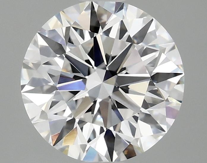 2.05 Carat Round Shaped Excellent Cut VVS2 IGI Certified Lab Grown Diamond