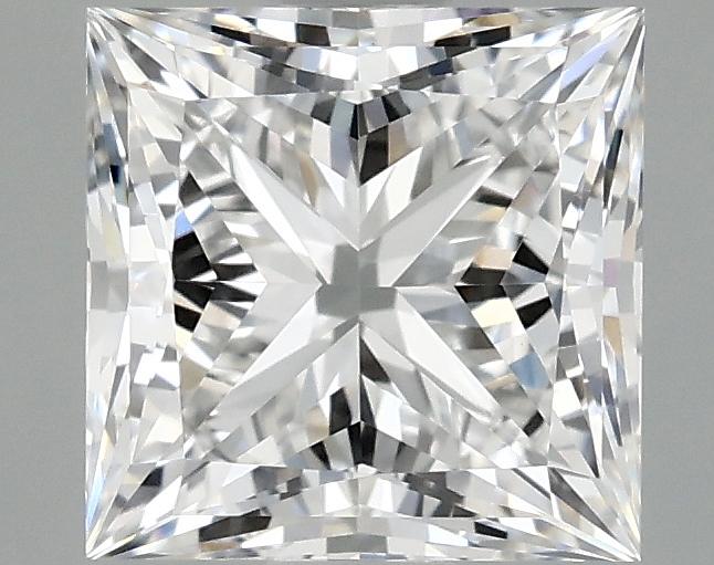 1.54 Carat Princess Shaped Ideal Cut VVS2 IGI Certified Lab Grown Diamond