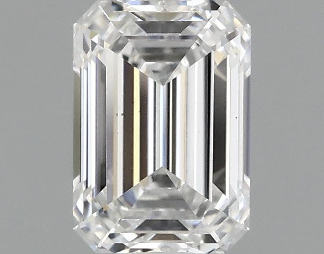 0.96 Carat Emerald Shaped Ideal Cut VS2 IGI Certified Lab Grown Diamond