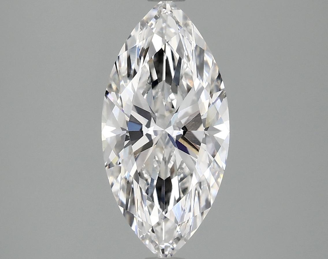 2.09 Carat Marquise Shaped Excellent Cut VVS2 IGI Certified Lab Grown Diamond