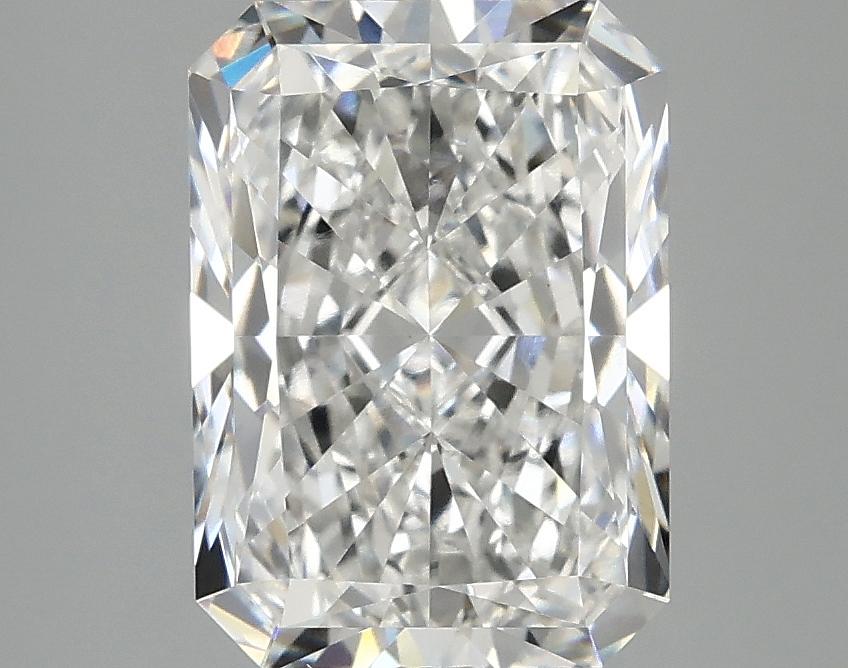 3.04 Carat Radiant Shaped Excellent Cut VVS2 IGI Certified Lab Grown Diamond