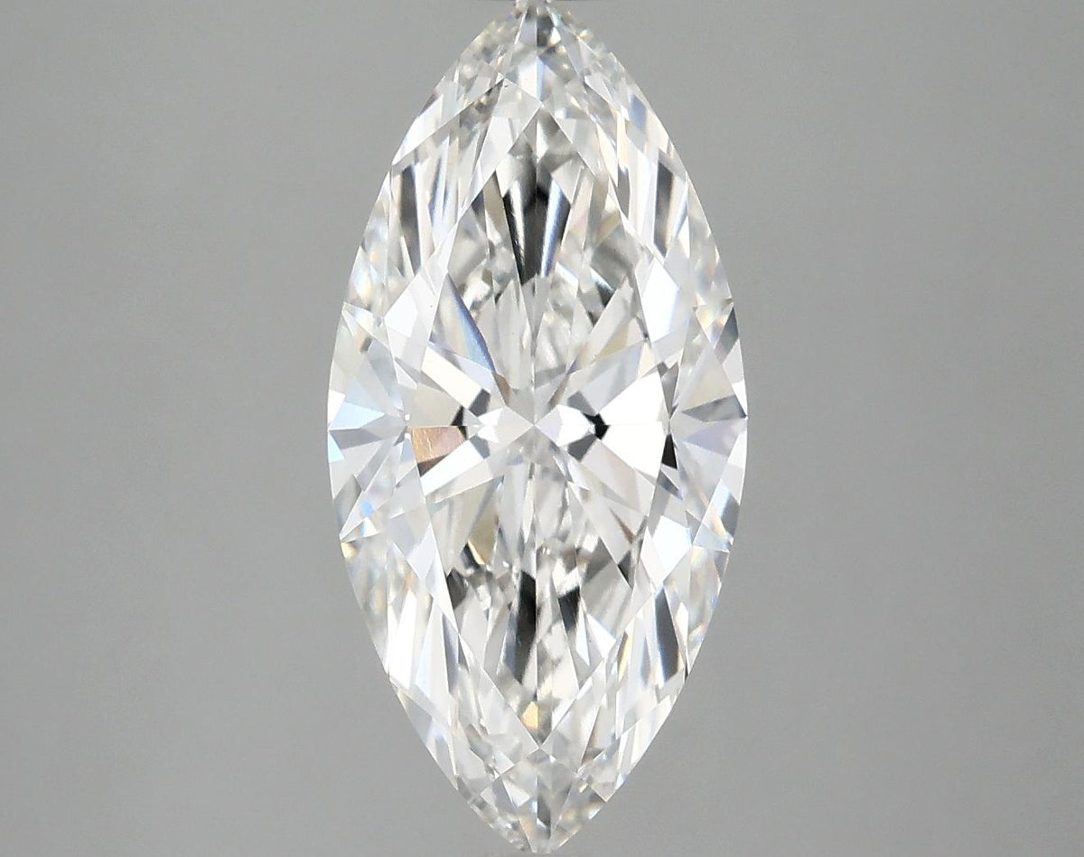 3.03 Carat Marquise Shaped Excellent Cut VVS2 IGI Certified Lab Grown Diamond