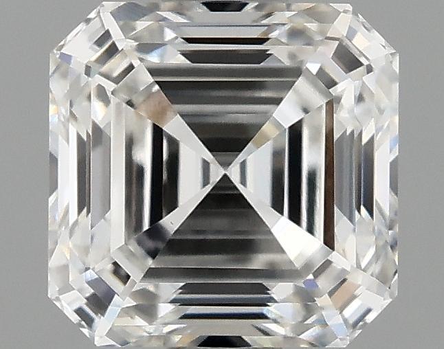 1.08 Carat Asscher Shaped Ideal Cut VS2 IGI Certified Lab Grown Diamond