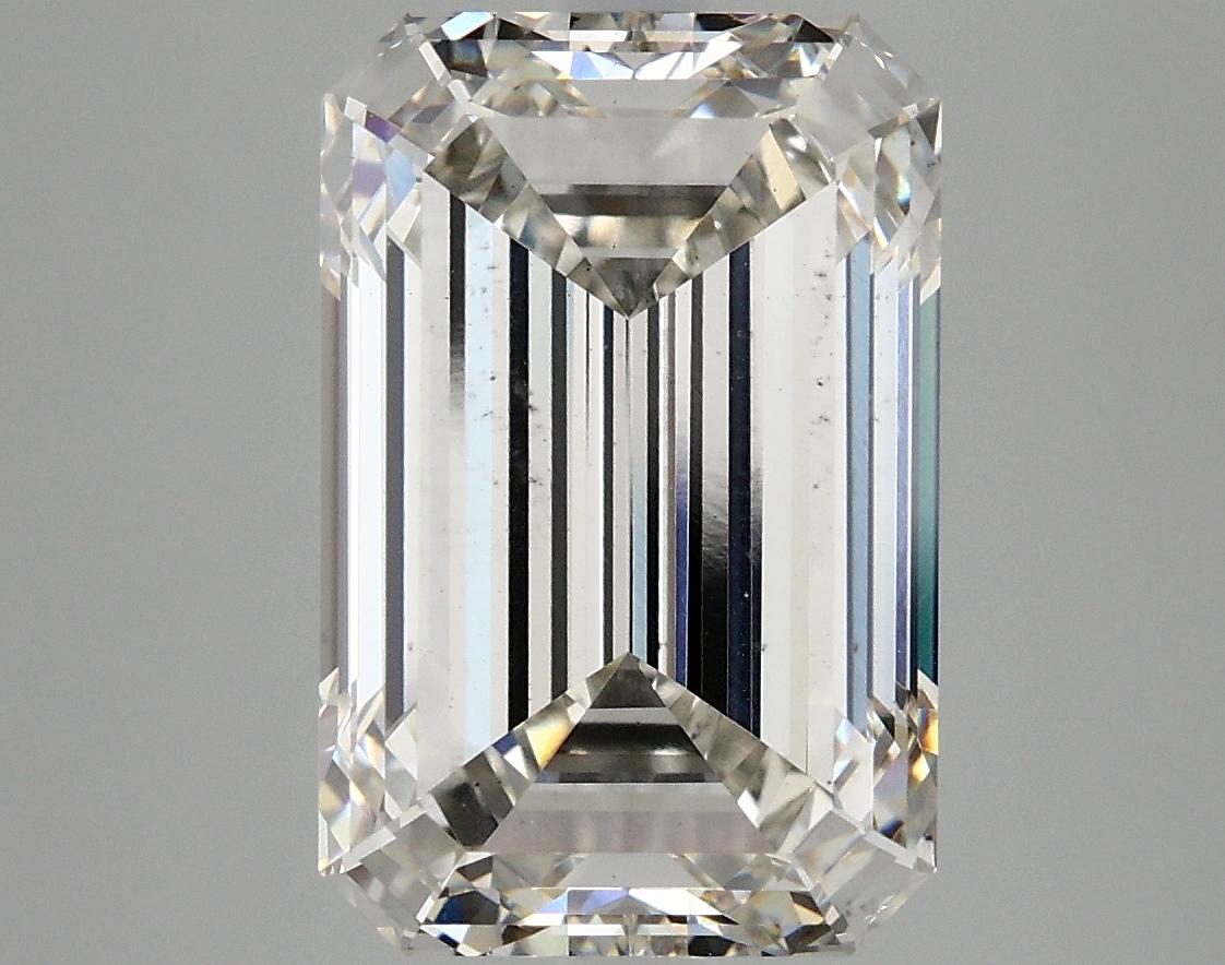 6.02 Carat Emerald Shaped Excellent Cut VS2 IGI Certified Lab Grown Diamond