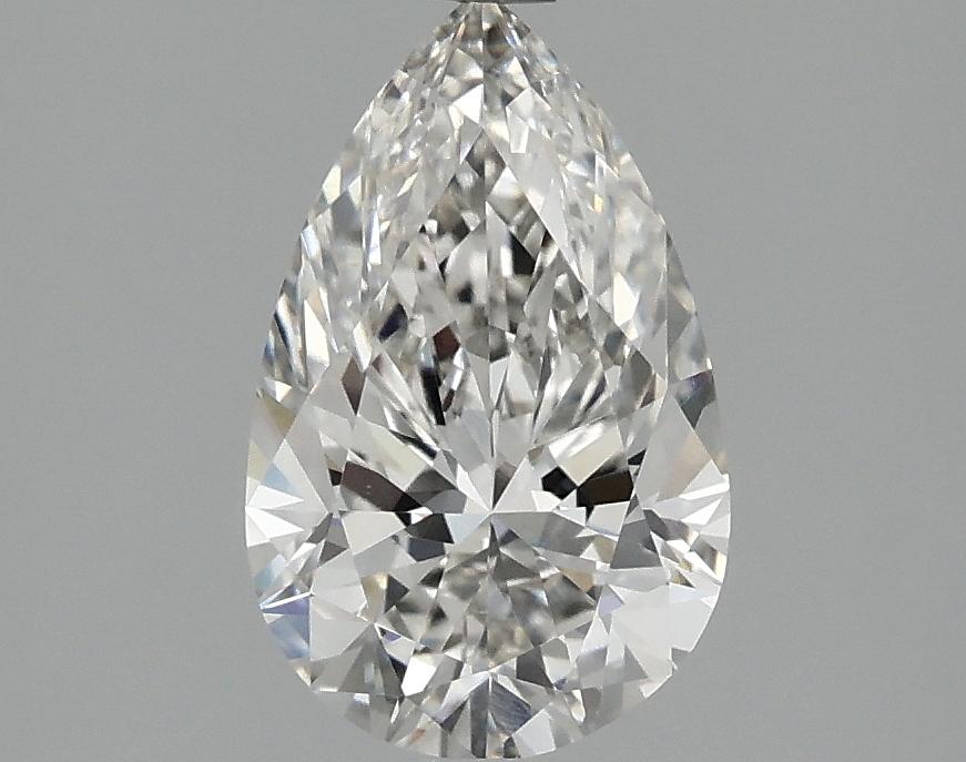 1.54 Carat Pear Shaped Ideal Cut VVS2 IGI Certified Lab Grown Diamond