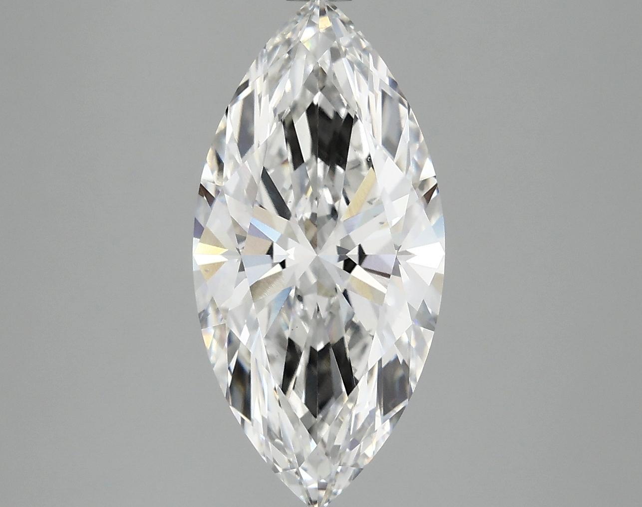3.0 Carat Marquise Shaped Excellent Cut VS2 IGI Certified Lab Grown Diamond
