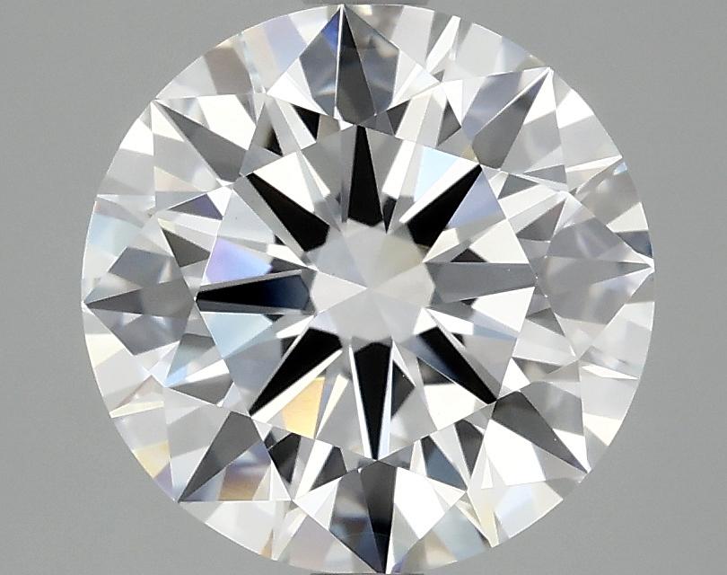 3.08 Carat Round Shaped Ideal Cut VVS2 IGI Certified Lab Grown Diamond