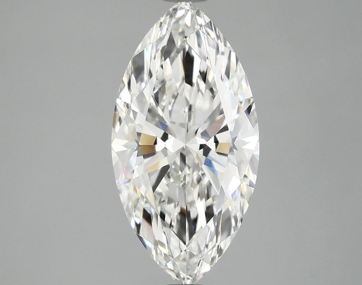 2.85 Carat Marquise Shaped Ideal Cut VS1 IGI Certified Lab Grown Diamond