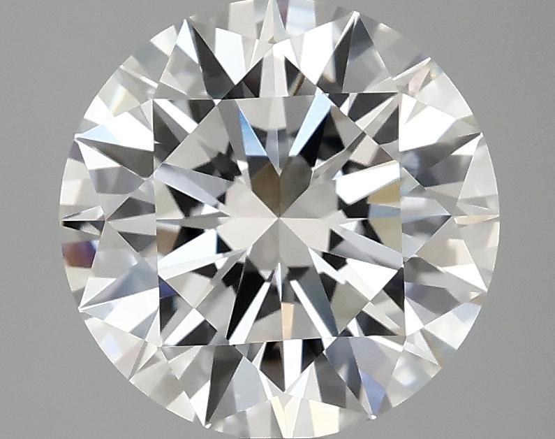 3.08 Carat Round Shaped Ideal Cut VVS2 IGI Certified Lab Grown Diamond