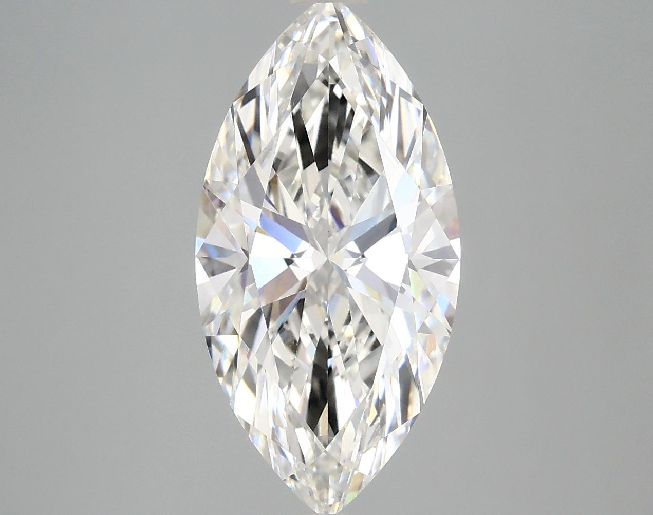 3.01 Carat Marquise Shaped Ideal Cut VS1 IGI Certified Lab Grown Diamond