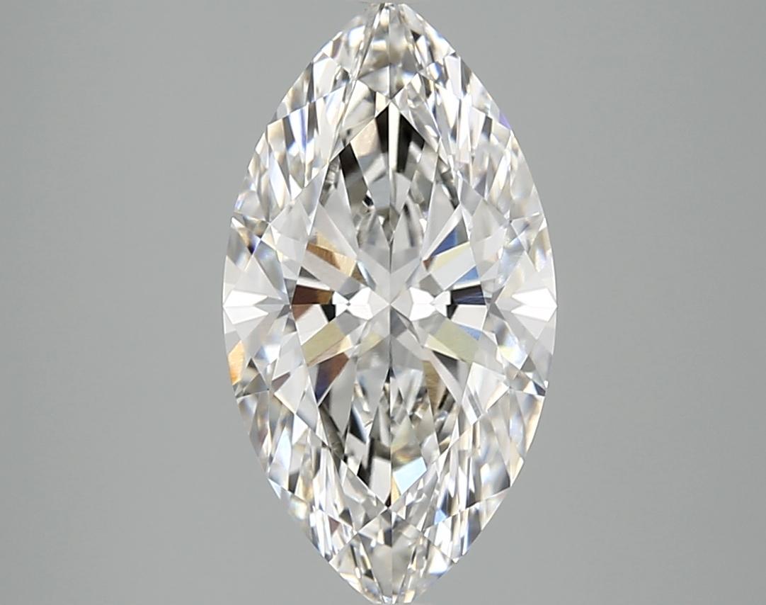 3.09 Carat Marquise Shaped Excellent Cut VVS2 IGI Certified Lab Grown Diamond
