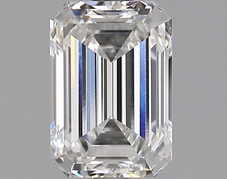 3.09 Carat Emerald Shaped Excellent Cut VS1 IGI Certified Lab Grown Diamond