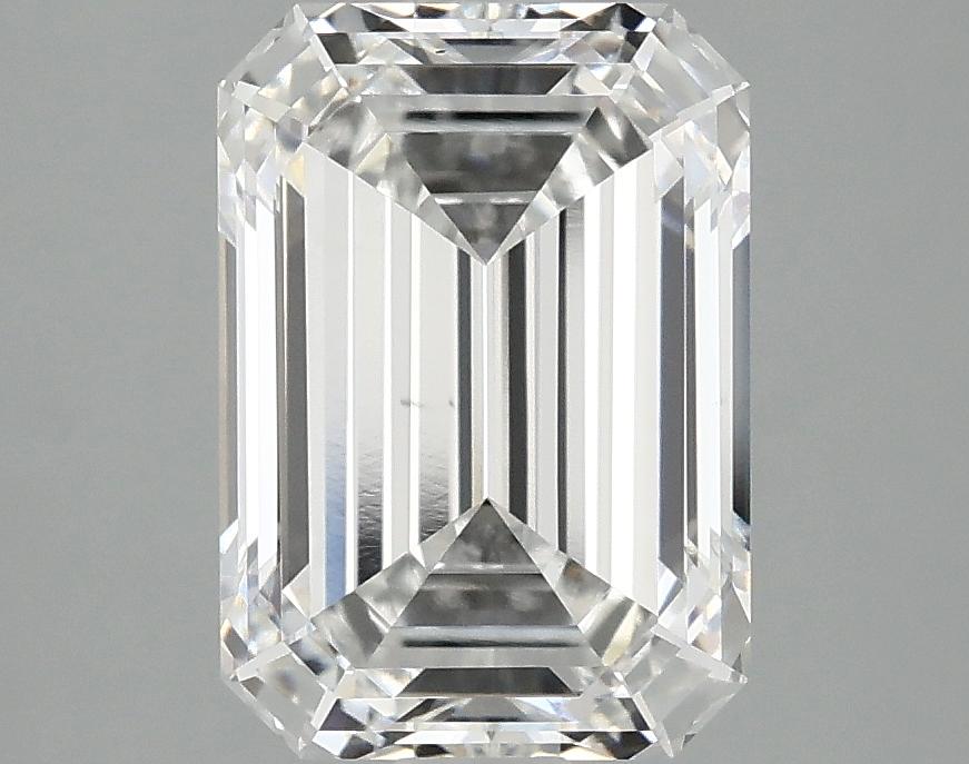 3.09 Carat Emerald Shaped Ideal Cut VS1 IGI Certified Lab Grown Diamond