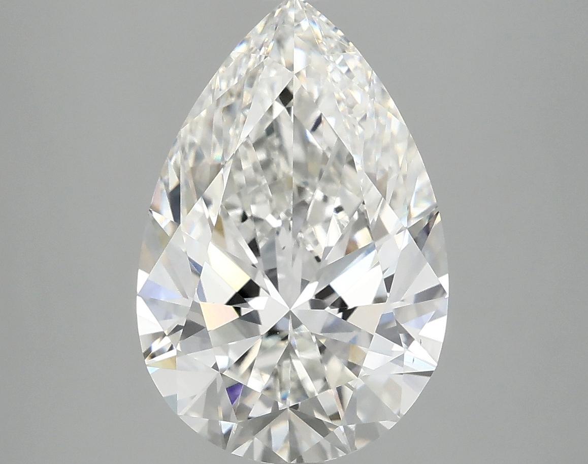 4.06 Carat Pear Shaped Excellent Cut VS1 IGI Certified Lab Grown Diamond