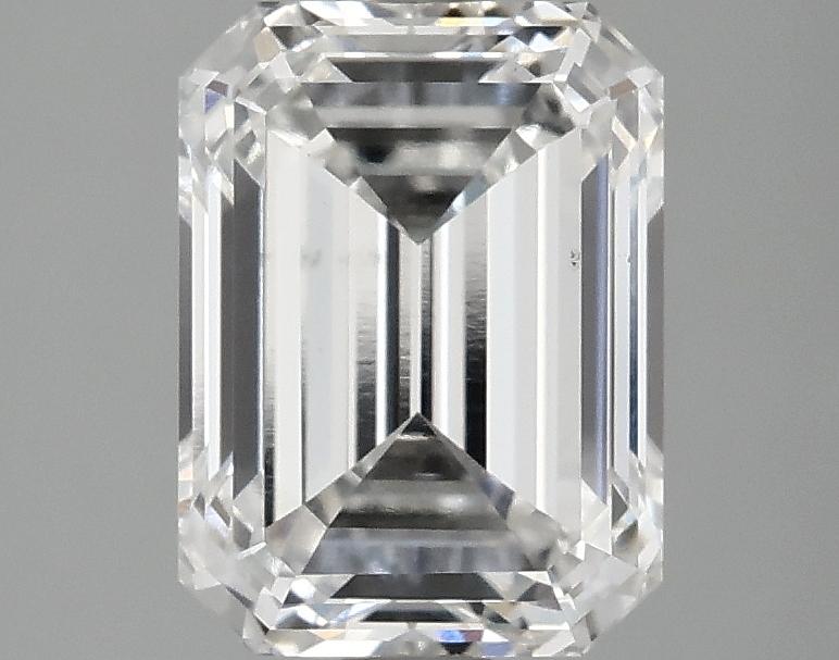 2.5 Carat Emerald Shaped Excellent Cut VS2 IGI Certified Lab Grown Diamond