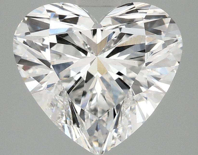 3.03 Carat Heart Shaped Ideal Cut VS1 IGI Certified Lab Grown Diamond