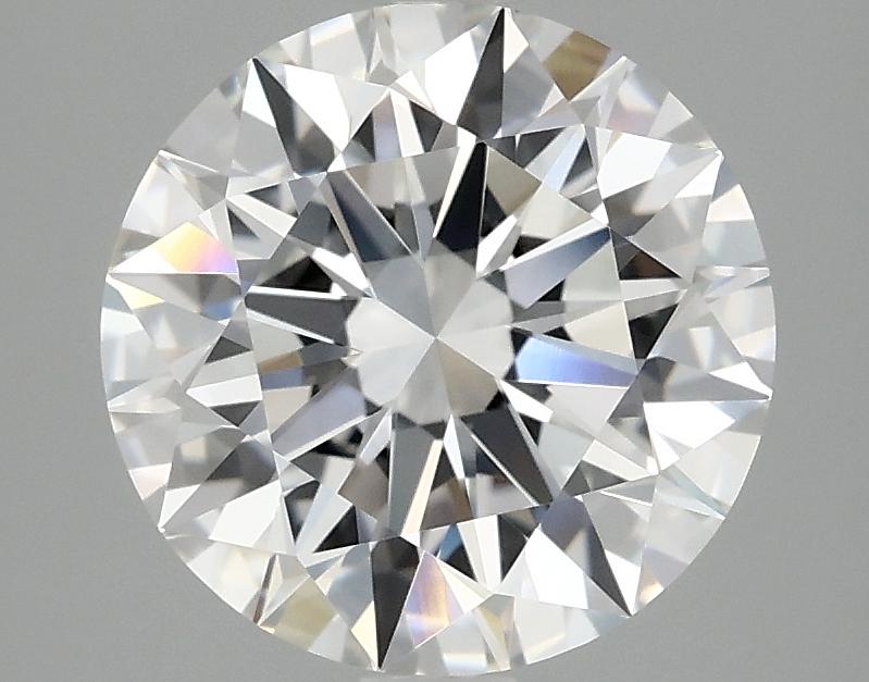 3.07 Carat Round Shaped Ideal Cut VVS2 IGI Certified Lab Grown Diamond