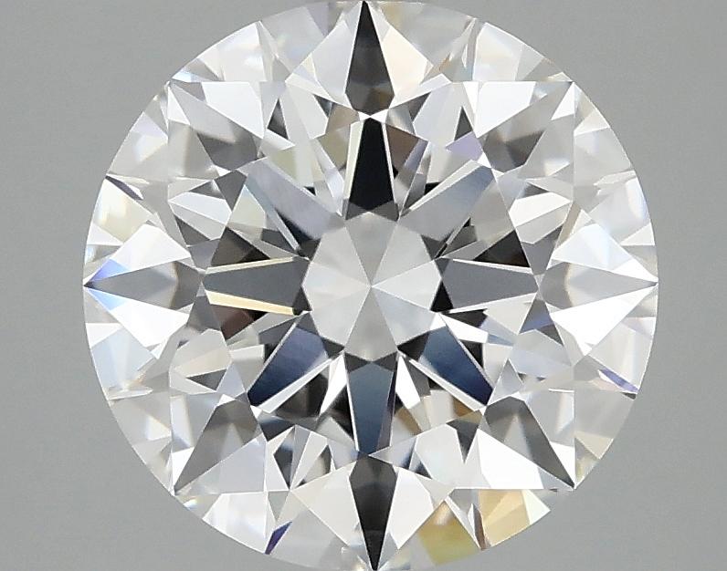 3.08 Carat Round Shaped Ideal Cut VVS2 IGI Certified Lab Grown Diamond