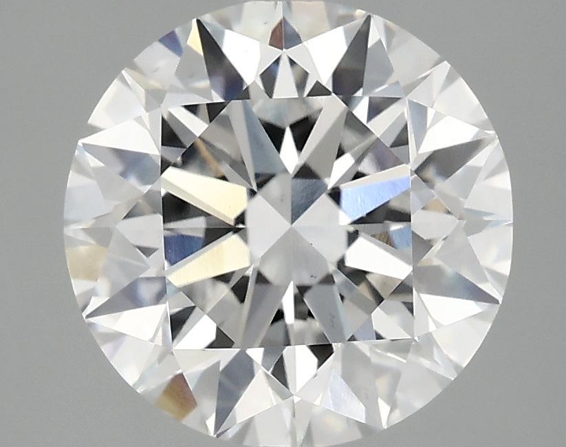 3.09 Carat Round Shaped Excellent Cut VS1 IGI Certified Lab Grown Diamond