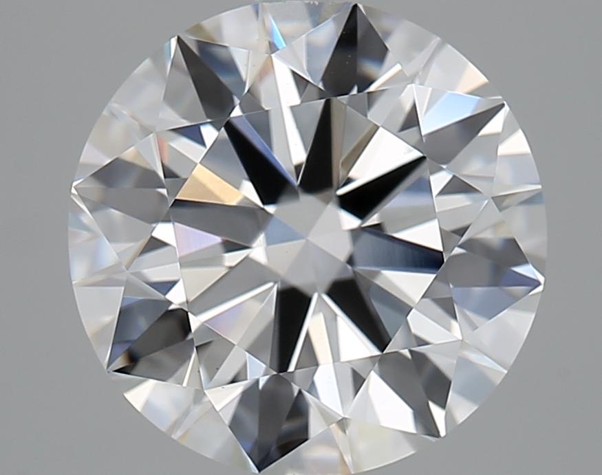 2.4 Carat Round Shaped Excellent Cut VVS2 IGI Certified Lab Grown Diamond